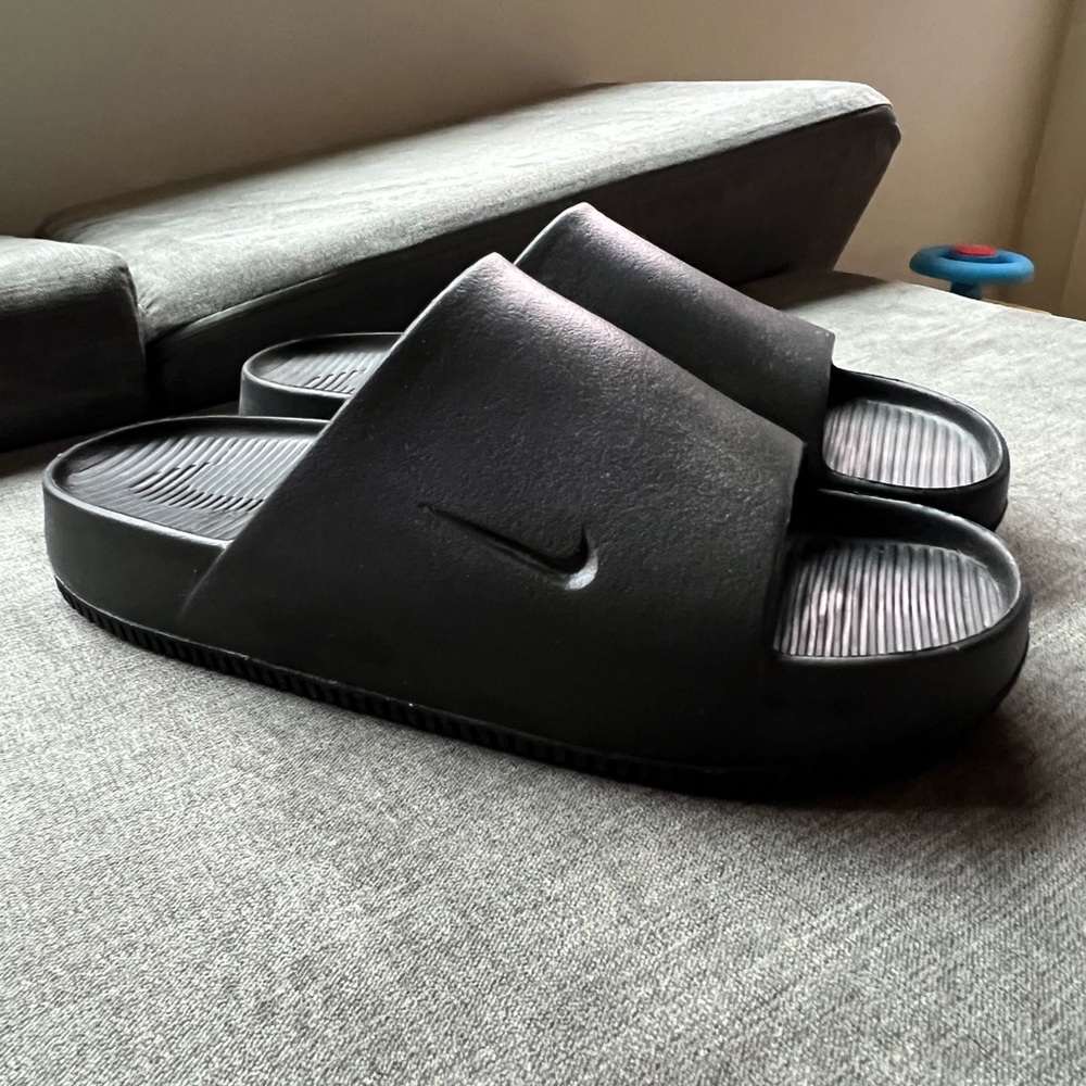 Nike Calm Black Slide Sandals - M 11/W 12
